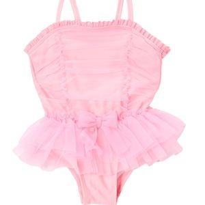 Candlesticks UPF 50+ Frilly Swimsuit